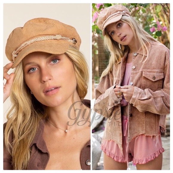 POL Newsboy Must Have Corduroy Hat - Picture 7 of 12